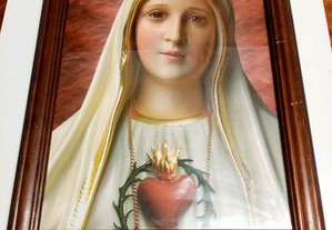 Quadro Sagrado Coração de Maria
