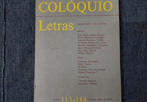 Colóquio Letras Número 113/114-Jan-Abril 1990 Modernismos