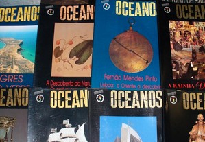 Revista OCEANOS 1 a 49 coleção completa profusamente ilustrada