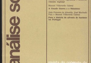 Análise Social. Revista do Gabinete de Investigações Sociais, n.º 58, 1979.