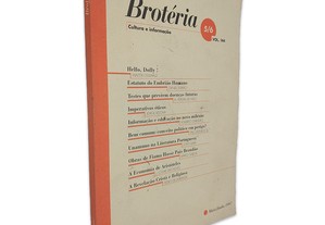 Brotéria (Cultura e Informação 5 - 6 Vol. 144) -