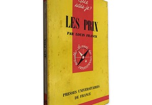 Le Prix - Louis Franck