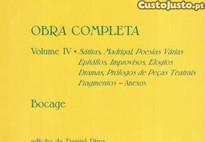Obra Completa Volume IV | de Bocage