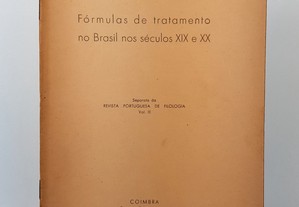 Antenor Nascentes // Fórmulas de tratamento no Brasil nos séculos XIX e XX