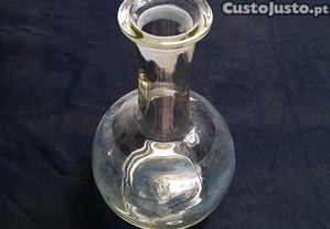 Antiga Garrafa Vidro Base esfrica Decantar Vinho