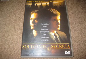 DVD "Sociedade Secreta" com Paul Walker/Raro!