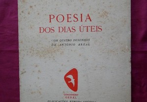 Poesia dos dias úteis. Vasco Costa Marques. Autografado, numerado, 1956.
