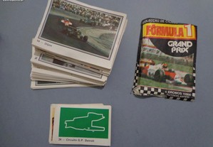 Cromos da caderneta Fórmula 1 - Grand Prix