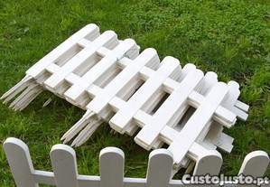 Divisórias de jardim Brancas