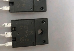 Kb778 + kd998 transistores saida