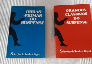 2 livros - Grandes clássicos do suspense (Selecções Reader's Digest)