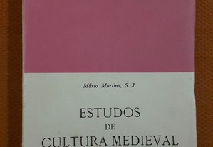 Mário Martins - Estudos de Cultura Medieval