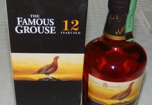 Garrafa Whisky The Famous Grouse 12 anos