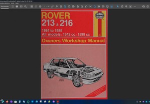 Rover 213 & 216
