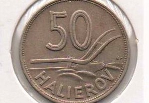 Eslováquia - 50 Halierov 1941 - soberba