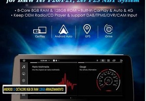 Auto-rádio 12.3" android 13 BMW F20/21 F30/..36