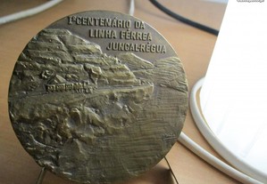 Medalha Via Férrea 1ºCentenário da Linha Férrea Juncal-Régua