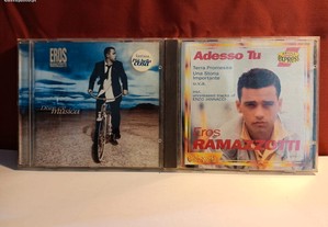 Eros Ramazzoti 2 albuns em formato CD