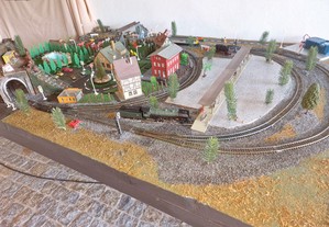 Comboios e maquetes para o natal.
