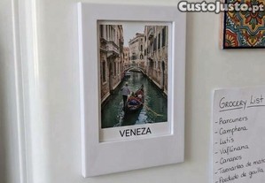 Moldura Magnética p/ Frigorífico com a Tua Foto Instax Personalizada