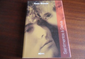 "Sentimentos à Deriva" de Yves Simon - 2ª Edição de 2004
