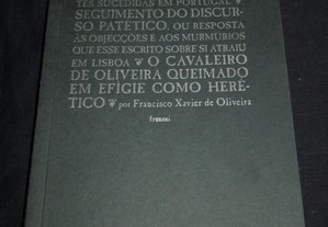 Livro Discurso Patético sobre as Calamidades presentes sucedidas em Portugal Francisco Xavier de Oliveira