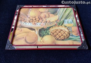 Quadro antigo natureza morta