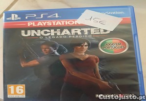Uncharted o legado perdido ps4