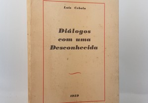 Luís Cebola // Diálogos com uma Desconhecida 1959 Dedicatória