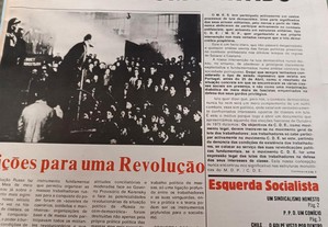 Jornal " Esquerda Socialista " - Orgão do Movimento de Esquerda Socialista