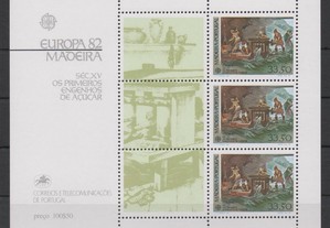 Bloco 46. 1982 / Europa-CEPT. Madeira. Novo.