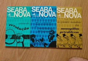 Cadernos Seara Nova - Lote 3 Livros
