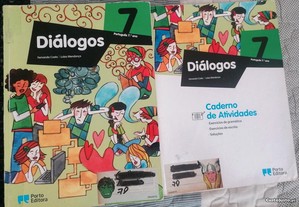 Manual Português 7 ano, diálogos 7 caderno de actividades