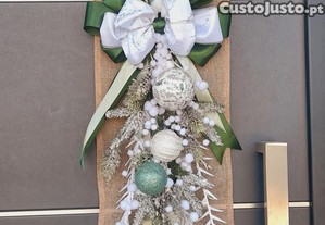 Enfeito de natal para porta