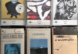 30 Cassetes - Musica Portuguesa - Raras - Muito Bom Estado