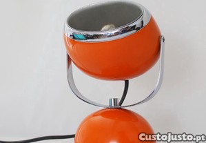 Candeeiro Eyeball space age (anos 70)
