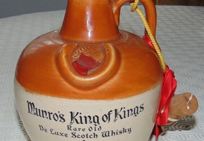 Garrafa Whisky Munro's King of Kings - Rare old de luxe Scoth