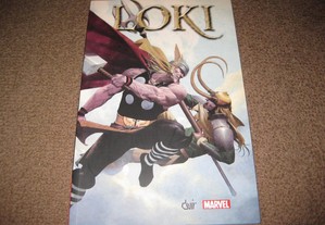Livro de Banda Desenhada "Loki" da Marvel