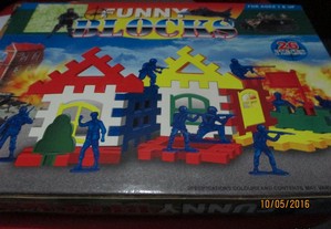 Funny Blocks - Conjunto de construção c/26 peças