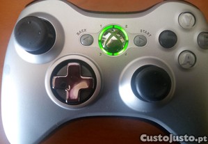 Comando wireless para consolas XBOX 360 Cinza