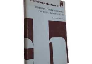História Contemporânea do Povo Português III - Flausino Torres