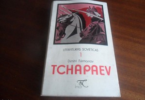 "Tchapaev" de Dimitri Fúrmanov - 1ª Edição de 1975