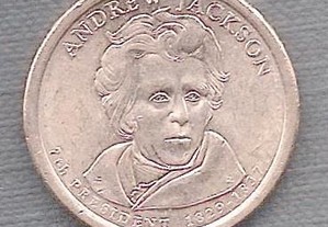 Moeda USA - Dollar 7 Presidente Andrew Jackson