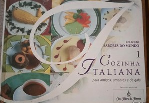 Livro Receitas do Mundo- Cozinha Italiana