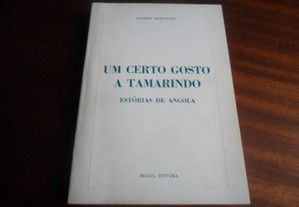 "Um Certo Gosto a Tamarindo" Estórias de Angola de Amaro Monteiro - 1ª Edição de 1979