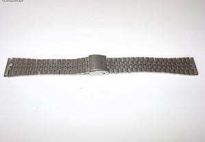 Bracelete em Aço Inoxidável para relógio 20 mm