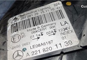 FAROLIM DIANTEIRO ESQUERDO Mercedes-Benz clase s bm 221 lim 062005 A2218201139 030125228129-273961