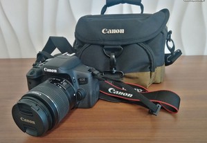 Canon EOS 750D + lente EF-S 18-55mm + Mala Canon