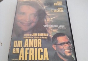 DVD Um Amor em África Filme com Juliette Binoche Samuel L. Jackson