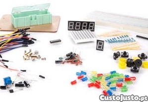 Kit Iniciação Arduino C/ Componentes Electrónicos - Whadda Wpk503 ...
